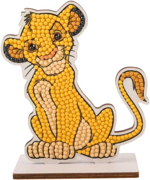 CRYSTAL ART BUDDIES - DISNEY SIMBA RE LEONE - 11 CM