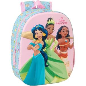 ZAINO ASILO 3D PRINCIPESSE DISNEY