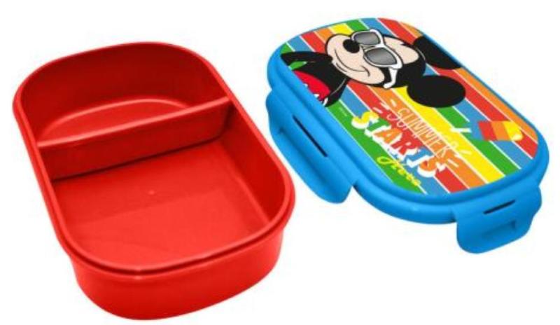 BOX PORTAPRANZO PORTAMERENDA CUTLERY MICKEY MOUSE TOPOLINO
