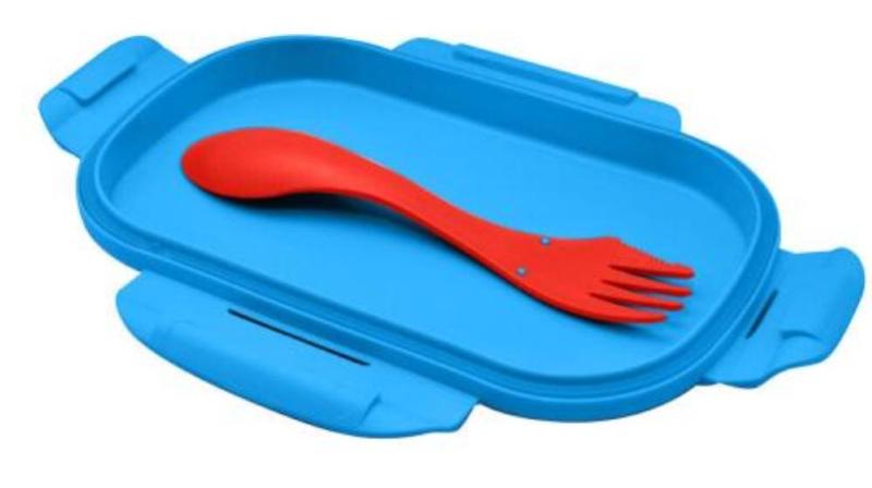 BOX PORTAPRANZO PORTAMERENDA CUTLERY MICKEY MOUSE TOPOLINO