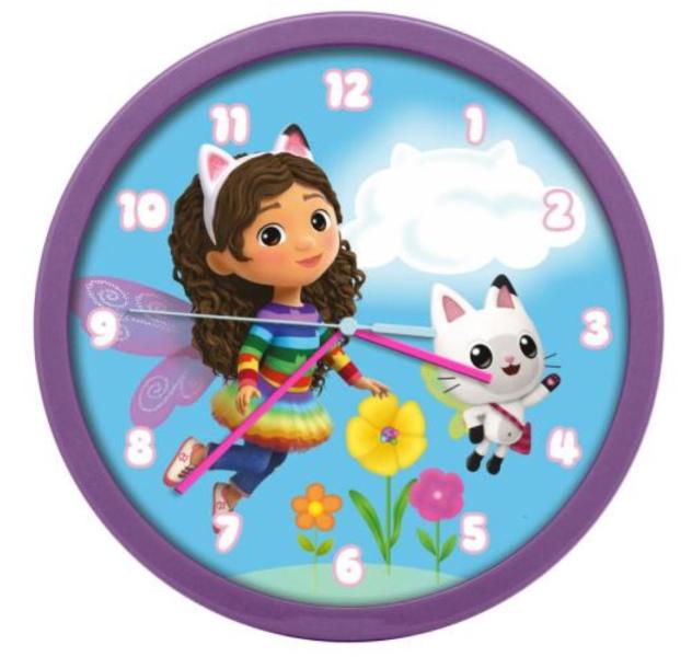 OROLOGIO DA PARETE GABBY'S DOLLHOUSE