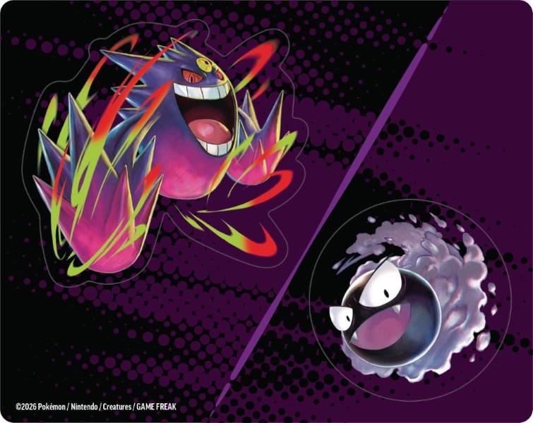 CARTE POKEMON MEGAEVOLUZIONE ASCESA EROICA COLLEZIONE CON ADESIVI - GASTLY