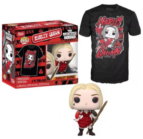 FUNKO TEE + POP HARLEY QUINN MAGLIETTA S