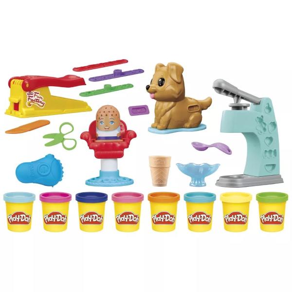 PLAY DOH PLAYSET MINI BUNDLE 4 IN 1
