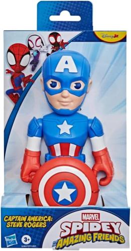 SPIDEY AMAZING FRIENDS MEGA CAPTAIN AMERICA 22,5 CM