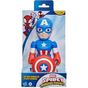 SPIDEY AMAZING FRIENDS MEGA CAPTAIN AMERICA 22,5 CM
