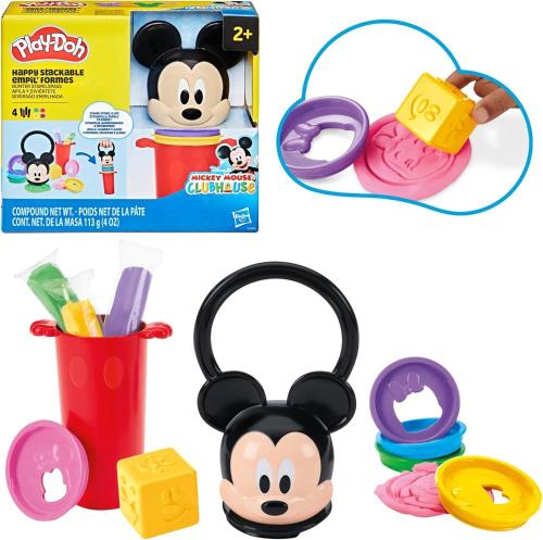 PLAY DOH DISNEY JUNIOR HAPPY PERSONAGGI IMPILABILI MICKEY MOUSE TOPOLINO