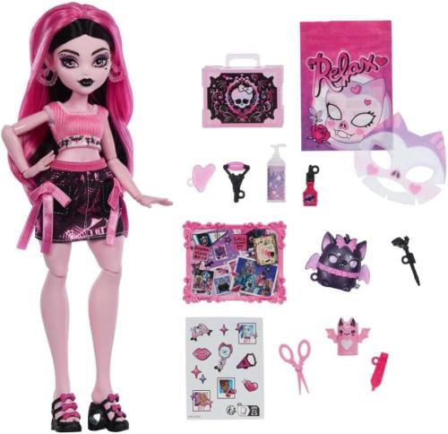 MONSTER HIGH BEAUTY SECRETS SELF-CARE BAMBOLA DRACULAURA