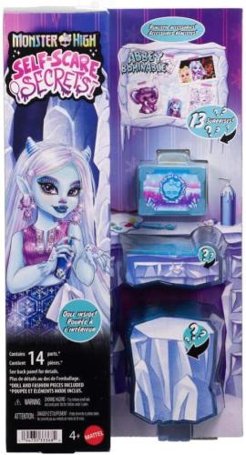 MONSTER HIGH BEAUTY SECRETS SELF-CARE BAMBOLA ABBEY