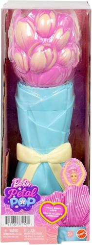 BARBIE PETAL REVEAL POP BAMBOLA FIORE TULIPANO ROSA