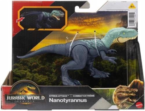 JURASSIC WORLD REBIRTH ATTACCO FATALE STRIKE ATTACK NANOTYRANNUS