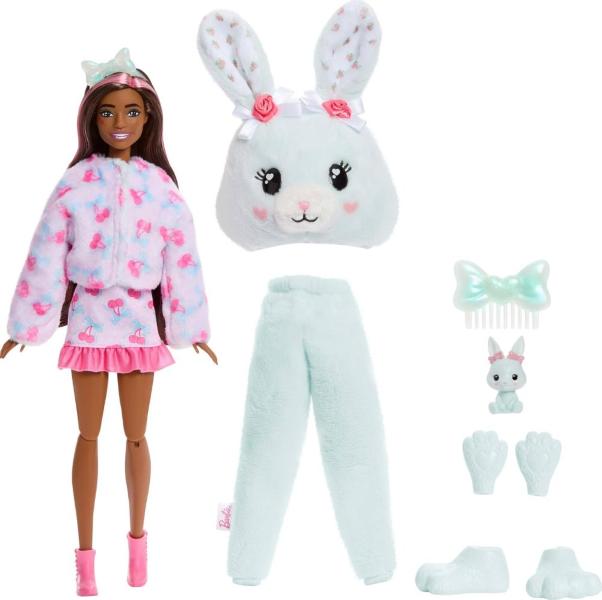 BARBIE CUTIE REVEAL CARE DOLCI FIOCCHI - CONIGLIETTO PELUCHE