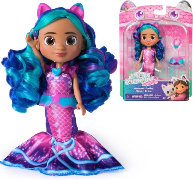 GABBY'S DOLLHOUSE MOVIE - BAMBOLA MER-TASTIC SIRENA "GABBY"