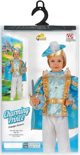 COSTUME PRINCIPE AZZURRO TAGLIA 2-3 ANNI