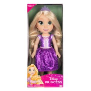 DISNEY PRINCESS - BAMBOLA GRANDE RAPUNZEL RAPERONZOLO 35 CM TODDLER CON VESTITO VIOLA