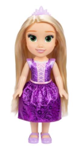 DISNEY PRINCESS - BAMBOLA GRANDE RAPUNZEL RAPERONZOLO 35 CM TODDLER CON VESTITO VIOLA