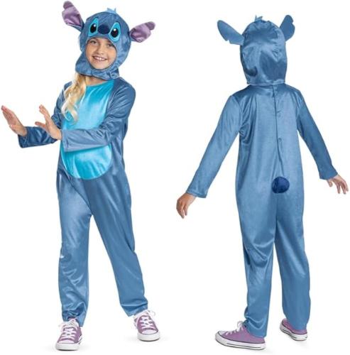 COSTUME BAMBINO STITCH TAGLIA 7-8 ANNI