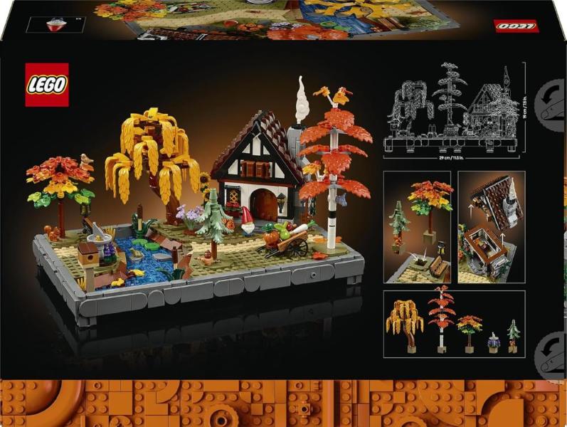 LEGO ICONS GIARDINO AUTUNNALE DEL COTTAGE