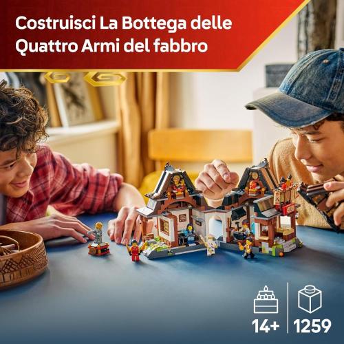 LEGO NINJAGO - LA BOTTEGA DELLE QUATTRO ARMI