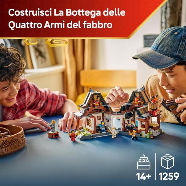 LEGO NINJAGO - LA BOTTEGA DELLE QUATTRO ARMI