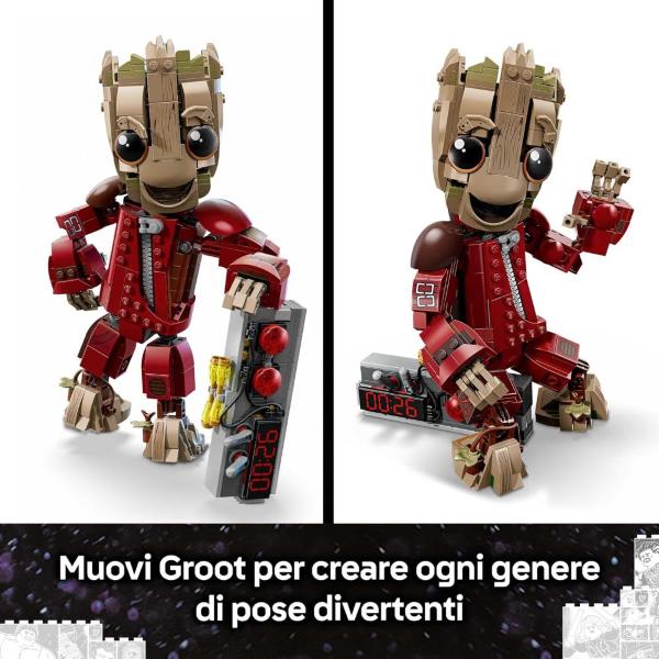 LEGO SUPER HEROES MARVEL GROOT IN TUTA DA RAVEGER