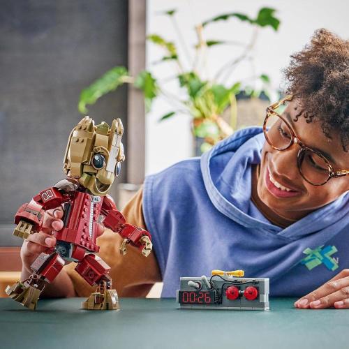 LEGO SUPER HEROES MARVEL GROOT IN TUTA DA RAVEGER