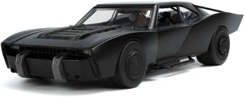 PERSONAGGIO BATMAN CON BATMOBILE 2022 IN SCALA 1:18