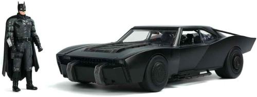PERSONAGGIO BATMAN CON BATMOBILE 2022 IN SCALA 1:18