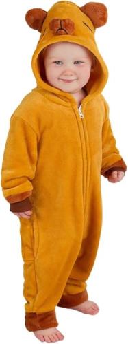 COSTUME TUTA CAPIBARA TAGLIA 18-24 MESI