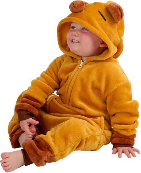 COSTUME TUTA CAPIBARA TAGLIA 18-24 MESI