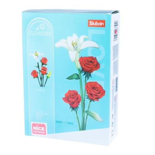 FIORI FLOWERS - ROSE CON VASO