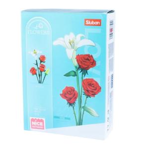 FIORI FLOWERS - ROSE CON VASO