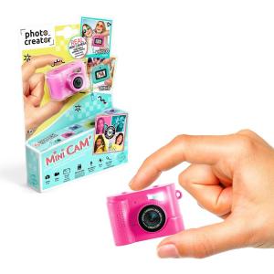 PHOTO CREATOR - MINI CAM PICCOLA FOTOCAMERA DIGITALE ROSA