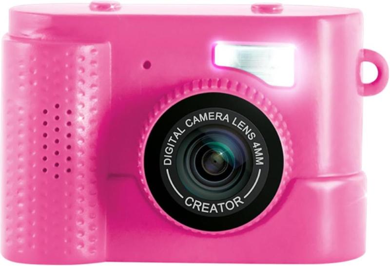 PHOTO CREATOR - MINI CAM PICCOLA FOTOCAMERA DIGITALE ROSA
