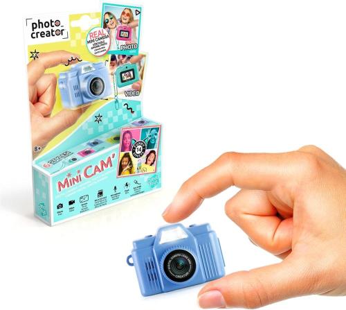PHOTO CREATOR - MINI CAM PICCOLA FOTOCAMERA DIGITALE BLU