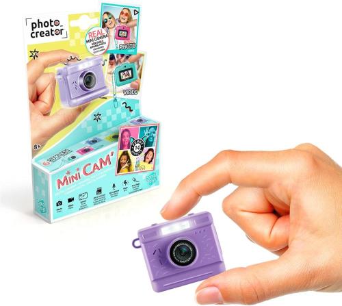 PHOTO CREATOR - MINI CAM PICCOLA FOTOCAMERA DIGITALE VIOLA