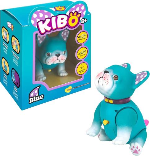 KIBO BLUE CAGNOLINO INTERATTIVO ACQUA BULLDOG FRANCESE AZZURRO