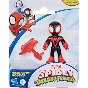 SPIDEY AND HIS AMAZING FRIENDS PERSONAGGIO CON ACCESSORIO - MILES "SPIN" MORALES