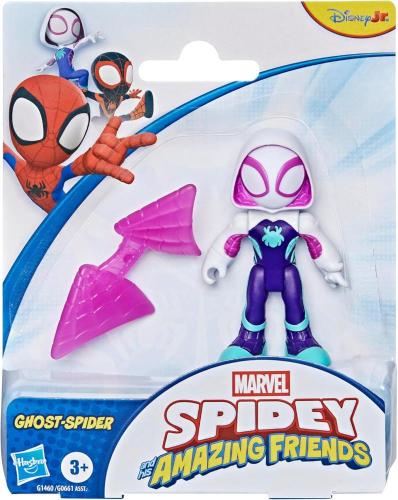 SPIDEY AND HIS AMAZING FRIENDS PERSONAGGIO CON ACCESSORIO - GHOST SPIDER