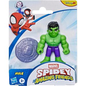 SPIDEY AND HIS AMAZING FRIENDS PERSONAGGIO CON ACCESSORIO - HULK