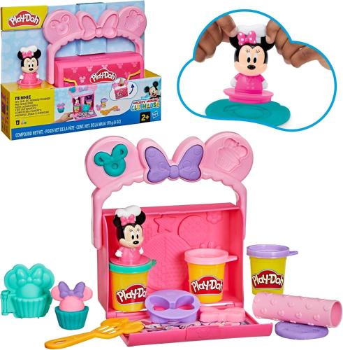 PLAY DOH DISNEY JUNIOR MINNIE MOUSE PLAYSET PASTICCERIA ON-THE-GO