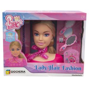 PRINCY BELLA - PICCOLA PRINCY TESTA DA PETTINARE CON MILLE ACCESSORI