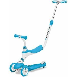 MONOPATTINO ON AND GO SCRIBBLE 5 IN 1 AZZURRO