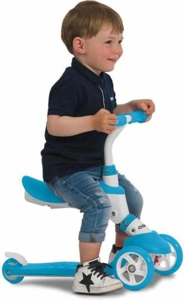 MONOPATTINO ON AND GO SCRIBBLE 5 IN 1 AZZURRO