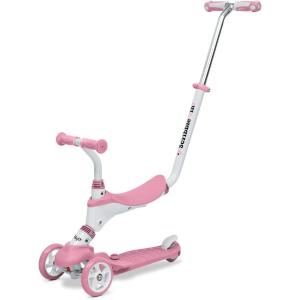 MONOPATTINO ON AND GO SCRIBBLE 5 IN 1 ROSA