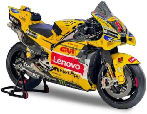 MOTO DUCATI LENOVO TEAM 2023 BAGNAIA #1 MISANO LIVERY IN SCALA 1:18