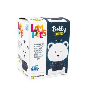 GIO' BABY - LAMPADA BLU ORSO BEAR BOBBY SMALL PICCOLA GGI230335