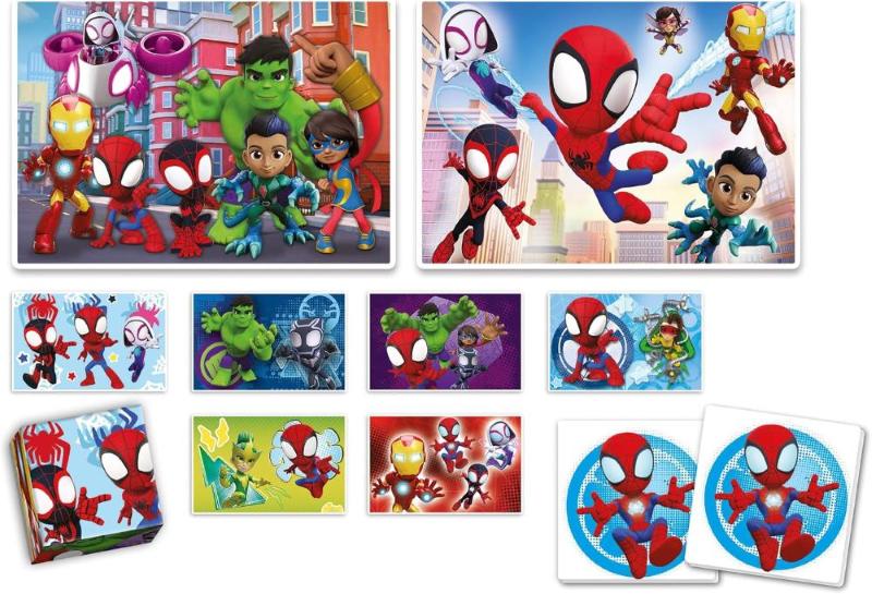 EDUKIT 4 IN 1 SPIDEY AND HIS AMAZING FRIENDS SPIDER-MAN