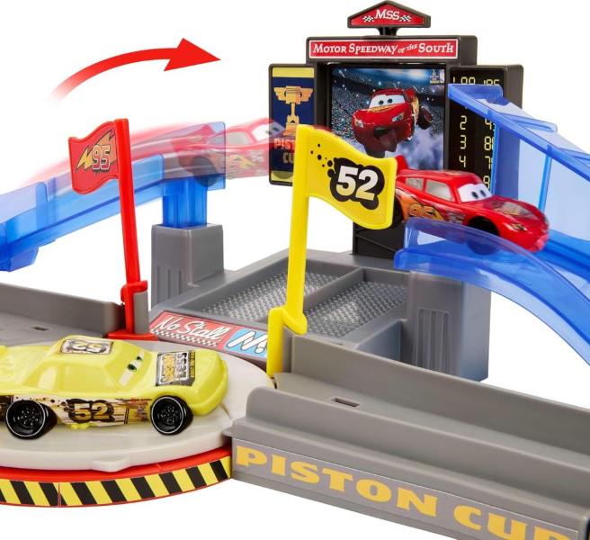 PISTA MACCHININE MEGA RAMPA PISTON CUP CARS