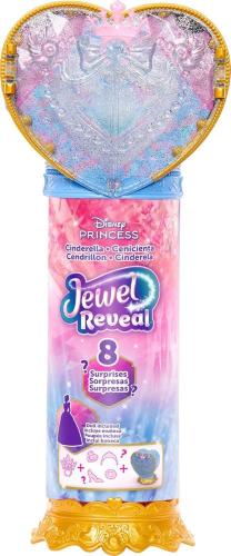 DISNEY PRINCESS - JEWEL REVEAL BAMBOLA CINDERELLA CENERENTOLA CON ACCESSORI A SOPRESA